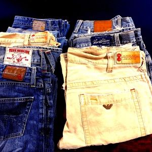 BUNDLE (15 pair) of DESIGNER COOL JEANS/PANTS!